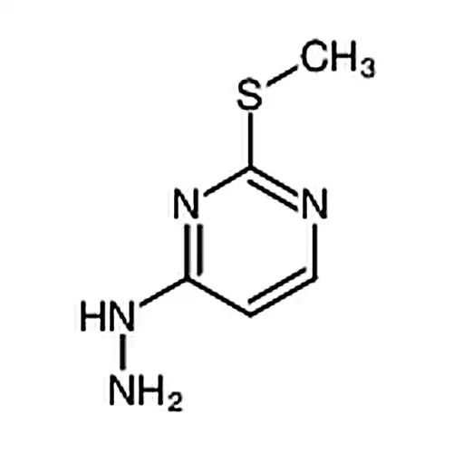 4-肼基-2-甲硫基嘧啶