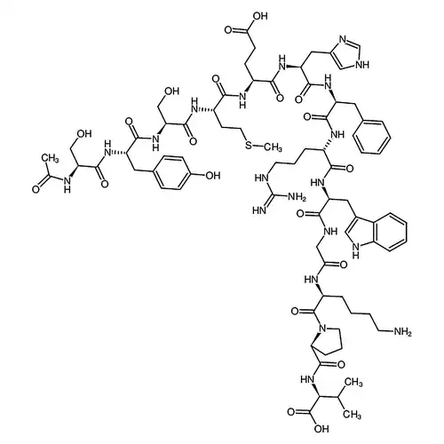 α-促黑激素(猪)，13-L-缬氨酸