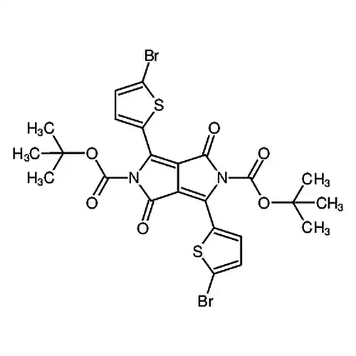 3,6-二(5-溴噻吩-2-基)-1,4-二氧代吡咯并[3,4-c]吡咯-2,5(1H,4H)-二羧酸二叔丁酯