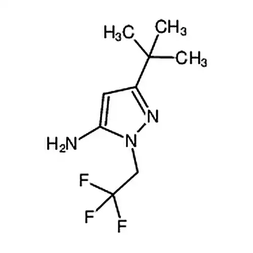 3-(叔丁基)-1-(2,2,2-三氟乙基)-1H-吡唑-5-胺