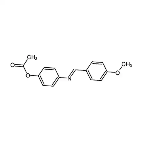 N-(4-甲氧基苯亚甲基)-4-乙酰氧基苯胺