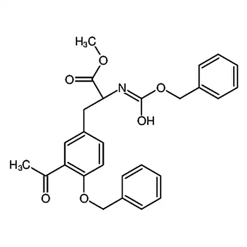 3-乙酰基-N-苄氧基羰基-4-O-苄基-L-酪氨酸甲基酯