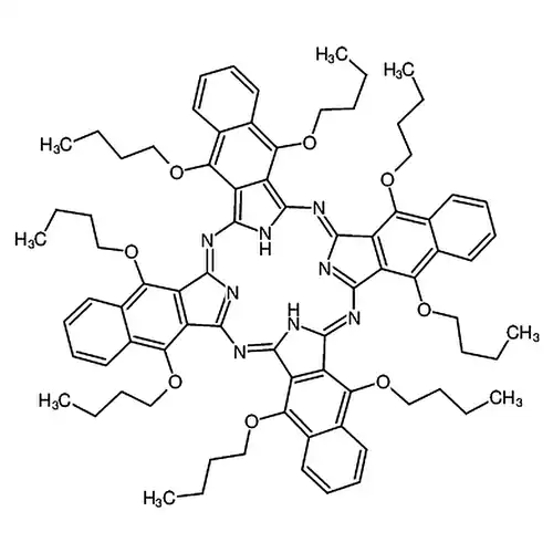 5，9，14，18，23，27，32，36-八丁氧基-2，3-萘酞菁染料
