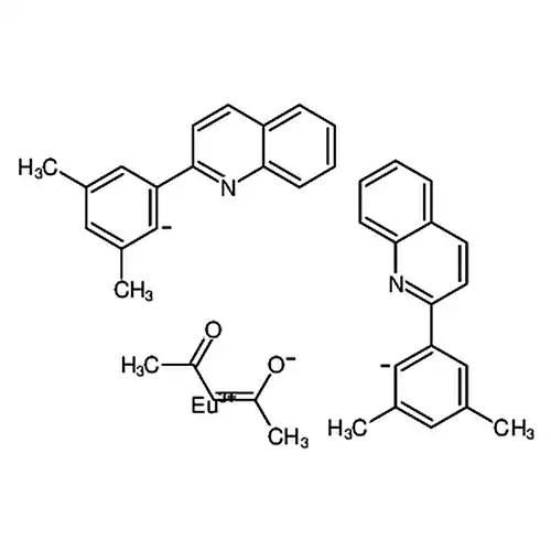 双(2-(3，5-二甲基苯基)喹啉-C2，N')(乙酰丙酮)合铱(III)