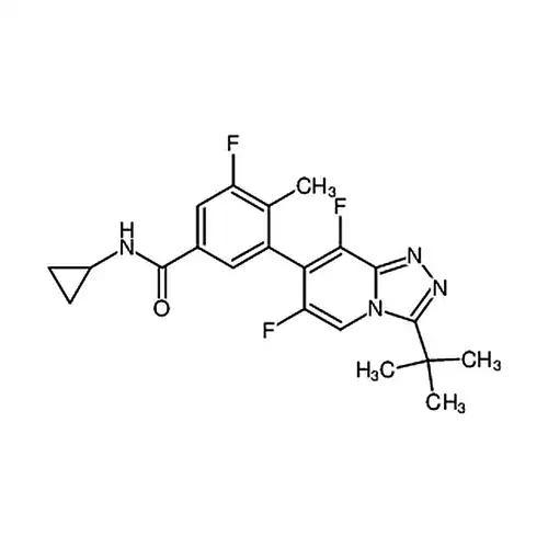 3-(3-tert-butyl-6，8-difluoro-[1，2，4]triazolo[4，3-a]pyridin-7-yl)-N-cyclopropyl-5-fluoro-4-methylbenzamide