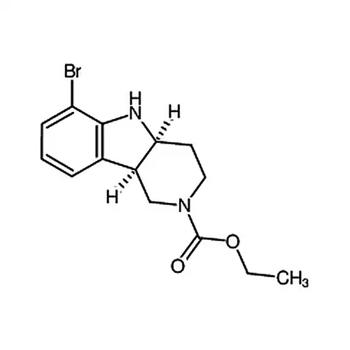 (4aS,9bR)-6-溴-3,4,4a,5-四氢-1H-吡啶并[4,3-b]吲哚-2(9bH)-羧酸乙酯
