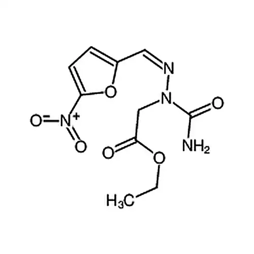 (E)-2-(1-氨基甲酰基-2-((5-硝基呋喃-2-YL)亚甲基)肼基)乙酸乙酯