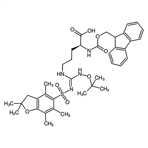 (S)-Fmoc-2-amino-5-[(N’-Pbf-N’’-tert-butoxy)-guanidino]-pentanoicacid(S)-Fmoc-2-氨基-5-[(N'-Pbf-N''-叔丁氧基)-胍基]-戊酸