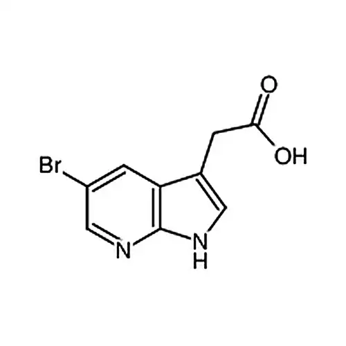 2-(5-溴-1H-吡咯并[2,3-b]吡啶-3-基)乙酸