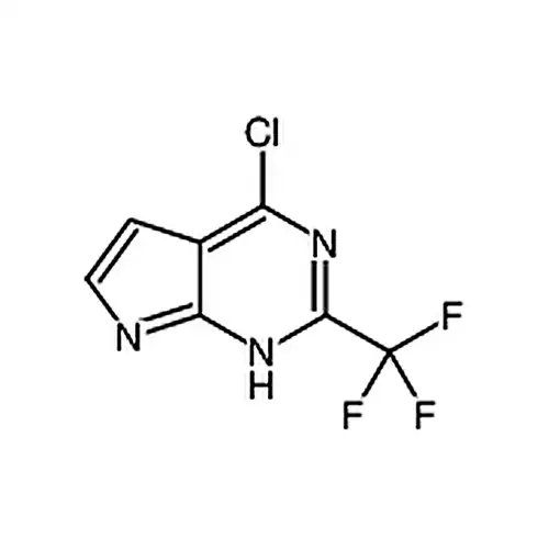4-氯-2-(三氟甲基)-7H-吡咯并[2，3-d]嘧啶