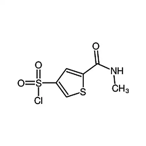 5-(甲基氨基甲酰基)噻吩-3-磺酰氯