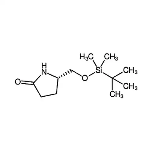 (5S)-5-[[[(tert-Butyl)dimethylsilyl]oxy]methyl]-2-pyrrolidinone
