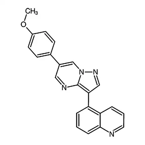 5-(6-(4-甲氧基苯基)吡唑并[1,5-a]嘧啶-3-基)喹啉