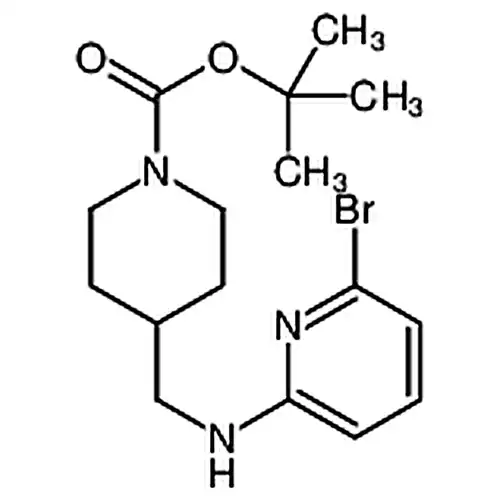 4-[[(6-溴-2-吡啶基)氨基]甲基]-1-哌啶甲酸叔丁酯