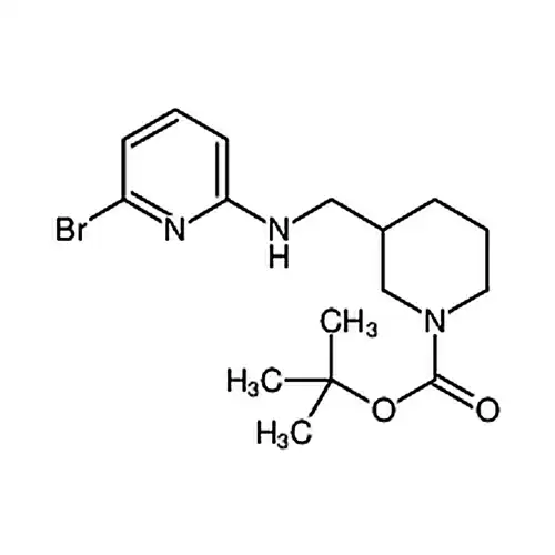 3-[[(6-溴-2-吡啶基)氨基]甲基]-1-哌啶甲酸叔丁酯