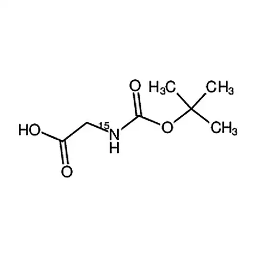 N-叔丁氧羰基甘氨酸(氮-15)