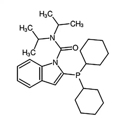 2-(二环己基膦基)-N，N-双(1-甲基乙基)-1H-吲哚-1-甲酰胺