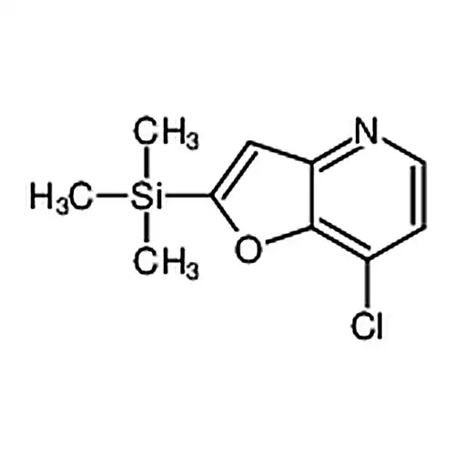 2-(三甲基硅基)-7-氯呋喃并[3，2-b]吡啶