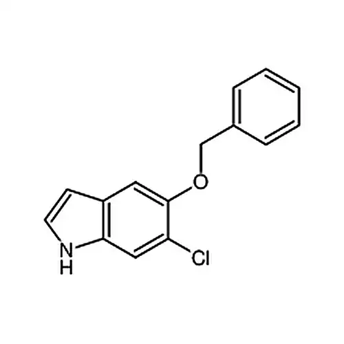 5-(苄氧基)-6-氯-1H-吲哚