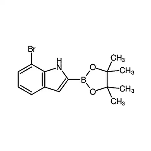 7-溴-2-(4,4,5,5-四甲基-1,3,2-二氧硼杂环戊烷-2-基)-1H-吲哚