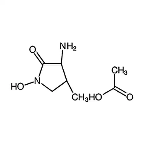 (3R，4R)-1-羟基-3-氨基-4-甲基-2-吡咯烷酮醋酸盐