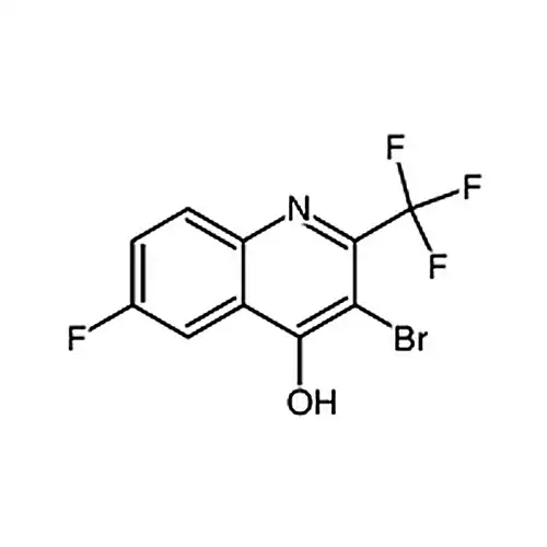 3-溴-6-氟-2-(三氟甲基)喹啉-4-醇