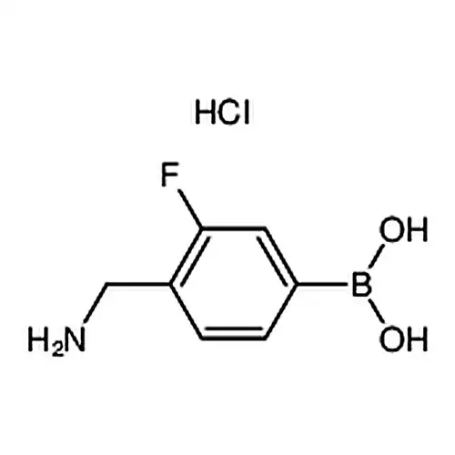 (4-(氨基甲基)-3-氟苯基)硼酸盐酸盐