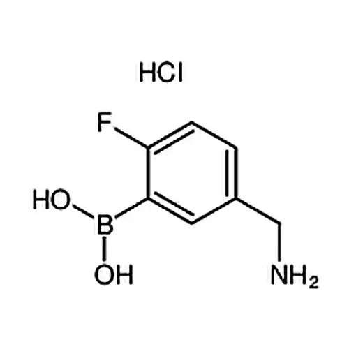 (5-(氨基甲基)-2-氟苯基)硼酸盐酸盐