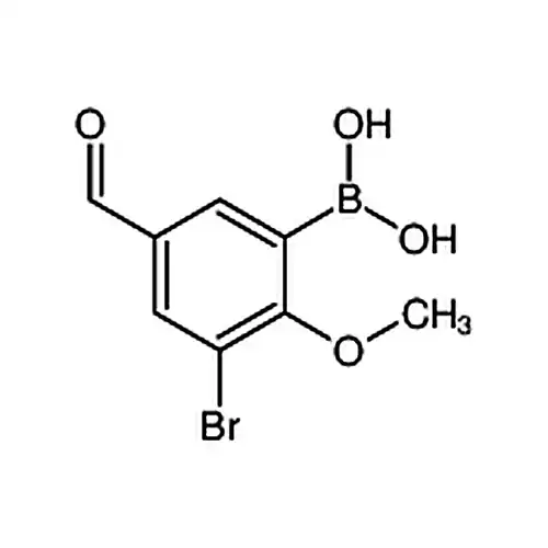 (3-溴-5-甲酰基-2-甲氧基苯基)硼酸