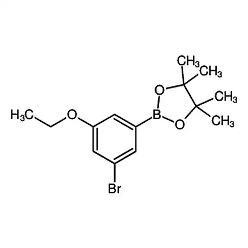 2-(3-溴-5-乙氧基苯基)-4,4,5,5-四甲基-1,3,2-二氧硼杂环戊烷
