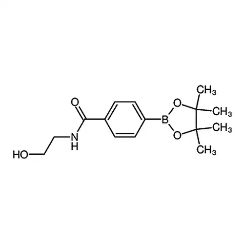 N-(2-羟乙基)-4-(4,4,5,5-四甲基-1,3,2-二氧硼杂环戊烷-2-基)苯甲酰胺