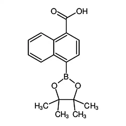 4-(4,4,5,5-四甲基-1,3,2-二氧硼杂环戊烷-2-基)-1-萘甲酸