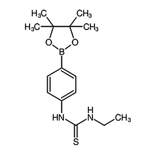 1-乙基-3-(4-(4，4，5，5-四甲基-1，3，2-二氧硼杂环戊烷-2-基)苯基)硫脲