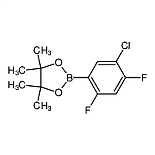 2-(5-氯-2，4-二氟苯基)-4，4，5，5-四甲基-1，3，2-二氧硼杂环戊烷