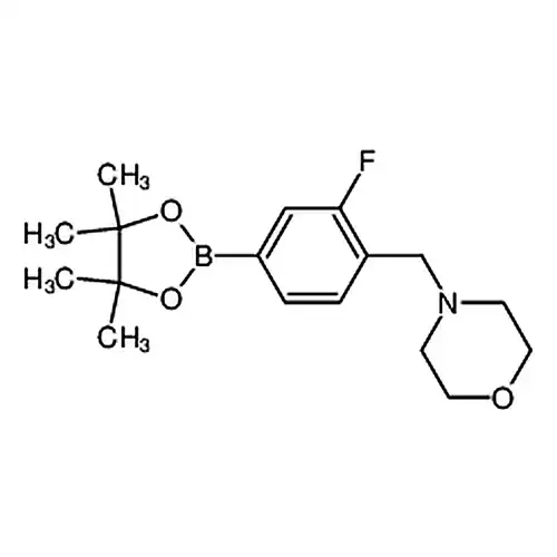 4-(2-氟-4-(4,4,5,5-四甲基-1,3,2-二氧硼杂环戊烷-2-基)苄基)吗啉