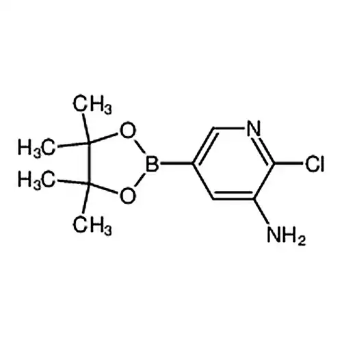 2-氯-5-(4,4,5,5-四甲基-1,3,2-二氧硼杂环戊烷-2-基)吡啶-3-胺
