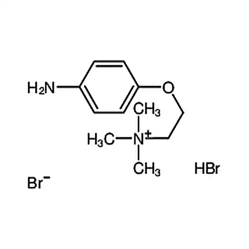 2-(4-氨基苯氧基)-N，N，N-三甲基乙基溴化氢溴酸