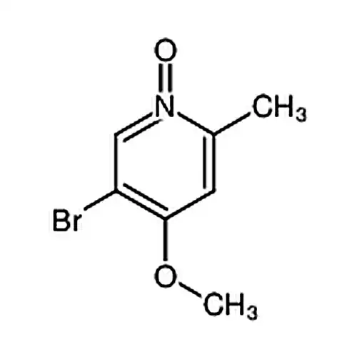5-溴-4-甲氧基-2-甲基吡啶 1-氧化物