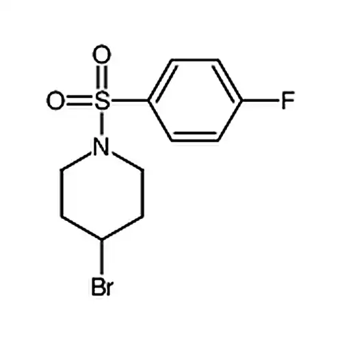 4-溴-1-[(4-氟苯基)磺酰基]哌啶