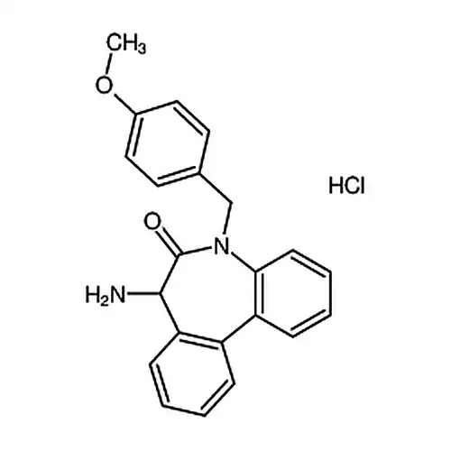7-氨基-5-(4-甲氧基苄基)-5H-二苯并[b，d]氮杂-6(7H) - 酮盐酸盐