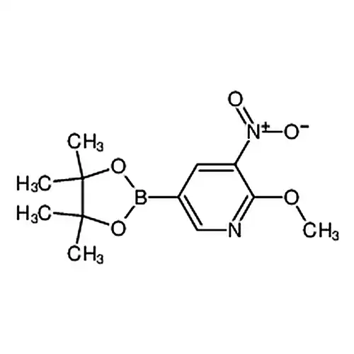2-甲氧基-3-硝基-5-(4,4,5,5-四甲基-[1,3,2]二噁硼烷-2-基)-吡啶