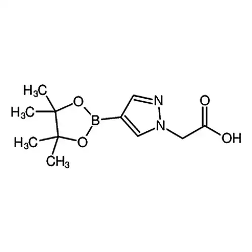 4-(4,4,5,5-四甲基-1,3,2-二氧杂环戊硼烷-2-基)-1H-吡唑-1-乙酸