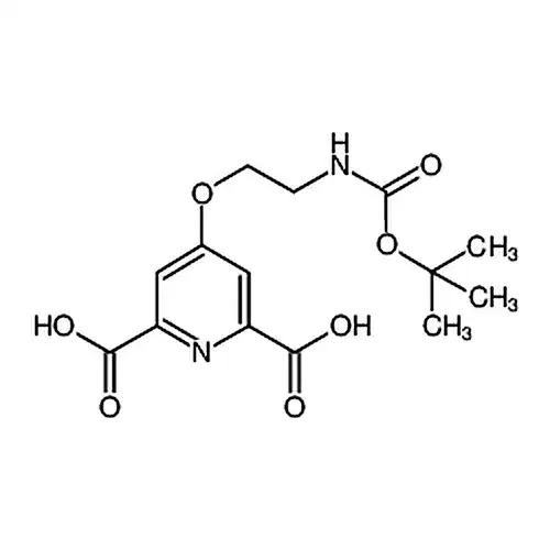 4-(2-((叔丁氧基羰基)氨基)乙氧基)吡啶-2，6-二羧酸