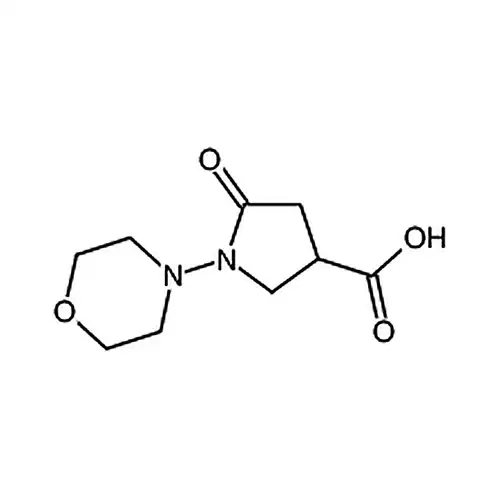 1-(4-吗啉)-5-氧代-3-吡咯烷羧酸