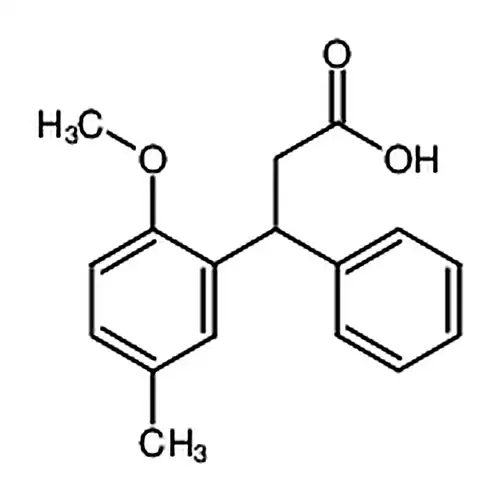 3-(2-甲氧基-5-甲苯基)-3-苯基丙酸