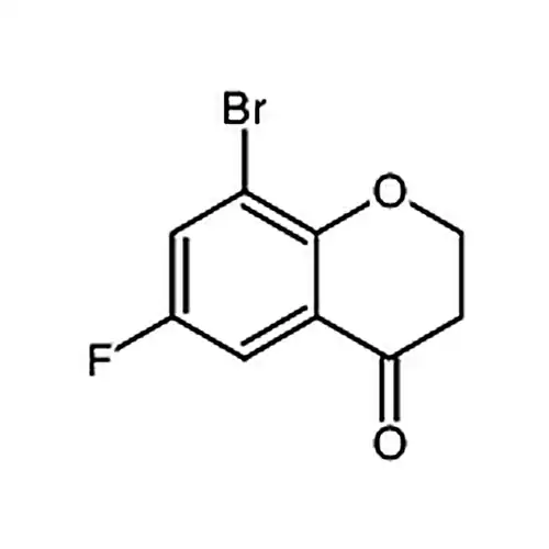 8-溴-6-氟苯并二氢吡喃-4-酮