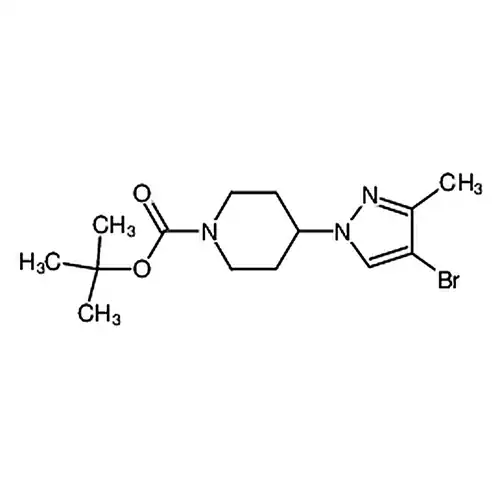 4-(4-溴-3-甲基-1H-吡唑-1-基)哌啶-1-羧酸叔丁酯