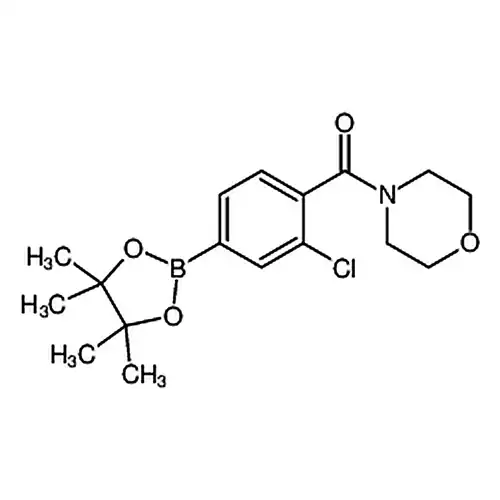 (2-氯-4-(4,4,5,5-四甲基-1,3,2-二氧硼杂环戊烷-2-基)苯基)(吗啉)甲酮