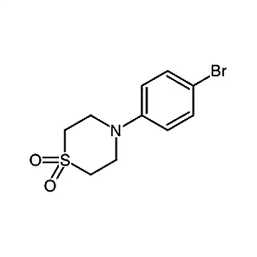 4-(4-溴-苯基)-硫代吗啉 1,1-二氧化物