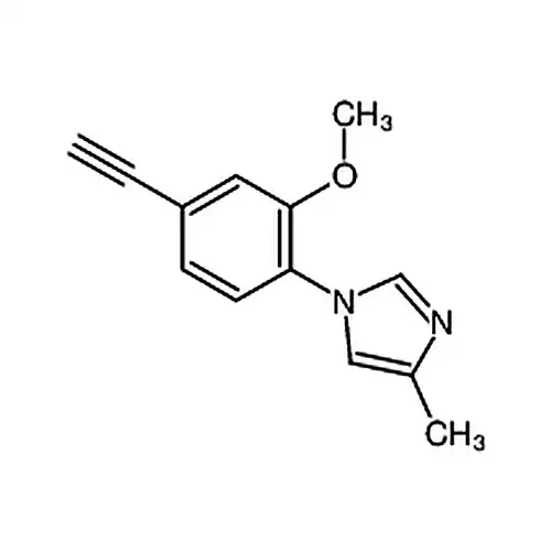 1-(4-乙炔基-2-甲氧基苯基)-4-甲基-1H-咪唑